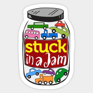 Traffic Jam!! Sticker